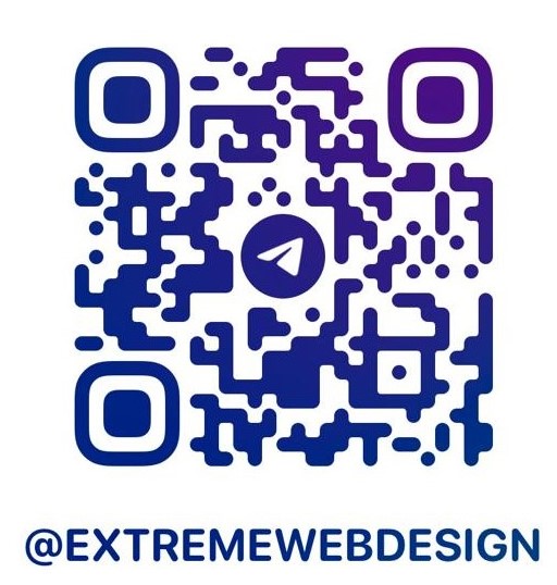 QR code Telegram ExtremeWebDesign